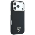Etui Guess Kevlar Triangle Logo MagSafe na iPhone 17 Pro / 18 Pro - czarne
