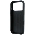 Etui Guess Kevlar Triangle Logo MagSafe na iPhone 17 Pro / 18 Pro - czarne