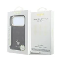 Etui Guess Peony 4G Small Logo MagSafe na iPhone 17 Pro / 18 Pro - burgundowe