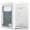 Etui Guess Perforated 4G Gold Logo Magsafe na iPhone 17 Pro / 18 Pro - czarne