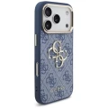 Etui Guess 4G Big 4G Classic Logo na iPhone 18 Pro / 17 Pro - niebiesko-złote