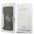 Etui Guess Book 4G Metal Logo na iPhone 18 Pro / 17 Pro - czarne