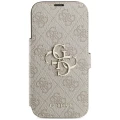Etui Guess Book 4G Metal Logo na iPhone 18 Pro / 17 Pro - różowe