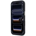 Etui Guess Perforated 4G Gold Logo Magsafe na iPhone 18 Pro / 17 Pro - burgundowe