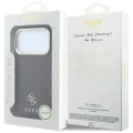Etui Guess Saffiano Small 4G & Classic Logo MagSafe na iPhone 18 Pro / 17 Pro - burgundowe