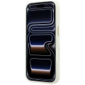 Etui Guess Stripe Peony 4G Logo MagSafe na iPhone 18 Pro / 17 Pro - beżowe