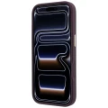 Etui Guess Stripe Peony 4G Logo MagSafe na iPhone 18 Pro / 17 Pro - burgundowe