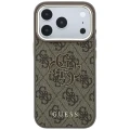 Etui Guess 4G & Big Resin Logo na iPhone 17 Pro Max / 18 Pro Max - brązowe