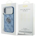 Etui Guess 4G & Big Resin Logo na iPhone 17 Pro Max / 18 Pro Max  - jasnoniebieskie