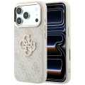 Etui Guess 4G & Big Resin Logo na iPhone 17 Pro Max / 18 Pro Max - różowe