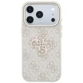 Etui Guess 4G & Big Resin Logo na iPhone 17 Pro Max / 18 Pro Max - różowe