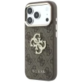 Etui Guess 4G & Big Strass Logo na iPhone 17 Pro Max / 18 Pro Max - brązowe