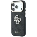 Etui Guess 4G & Big Strass Logo na iPhone 17 Pro Max / 18 Pro Max - czarne