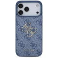 Etui Guess 4G Big Logo na iPhone 17 Pro Max / 18 Pro Max - niebieskie