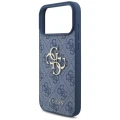 Etui Guess 4G Big Logo na iPhone 17 Pro Max / 18 Pro Max - niebieskie