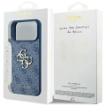 Etui Guess 4G Big Logo na iPhone 17 Pro Max / 18 Pro Max - niebieskie