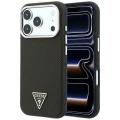 Etui Guess Kevlar Triangle Logo MagSafe na iPhone 17 Pro Max / 18 Pro Max - brązowe