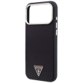 Etui Guess Kevlar Triangle Logo MagSafe na iPhone 17 Pro Max / 18 Pro Max - burgundowe