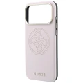 Etui Guess Perforated 4G Gold Logo Magsafe na iPhone 17 Pro Max / 18 Pro Max - różowe