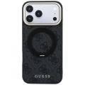 Etui Guess Ring Stand 360 4G Classic Logo MagSafe na iPhone 17 Pro Max / 18 Pro Max - czarne