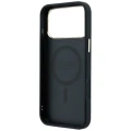 Etui Guess Ring Stand 360 4G Classic Logo MagSafe na iPhone 17 Pro Max / 18 Pro Max - czarne