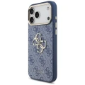 Etui Guess 4G Big 4G Classic Logo na iPhone 18 Pro Max / 17 Pro Max - niebiesko-złote