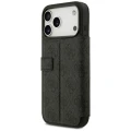 Etui Guess Book 4G Metal Logo na iPhone 18 Pro Max / 17 Pro Max - czarne