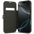 Etui Guess Book 4G Metal Logo na iPhone 18 Pro Max / 17 Pro Max - czarne