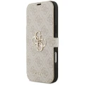 Etui Guess Book 4G Metal Logo na iPhone 18 Pro Max / 17 Pro Max - różowe
