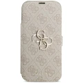Etui Guess Book 4G Metal Logo na iPhone 18 Pro Max / 17 Pro Max - różowe