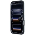 Etui Guess Perforated 4G Gold Logo Magsafe na iPhone 18 Pro Max / 17 Pro Max - jasnoniebieskie