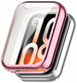 Pełne etui 360° RabbitMob Case 2w1 do Xiaomi Smart Band 10 Pro | Różowy