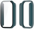 Etui Ochronne + SZKŁO HARTOWANE 2w1 do Xiaomi Smart Band 10 Pro | Zielony