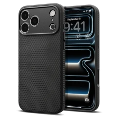 Etui Spigen Liquid Air na iPhone 18 Pro Max / 17 Pro Max - czarne matowe
