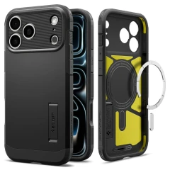 Etui Spigen Tough Armor MagSafe na iPhone 18 Pro / 17 Pro - czarne