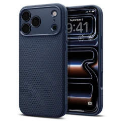 Etui Spigen Liquid Air na iPhone 18 Pro / 17 Pro - granatowe