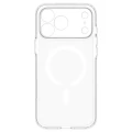 Etui Spigen Ultra Hybrid MagSafe na iPhone 18 Pro / 17 Pro - przezroczysto-białe