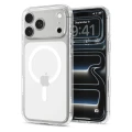 Etui Spigen Ultra Hybrid MagSafe na iPhone 18 Pro / 17 Pro - przezroczysto-białe