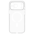 Etui Spigen Ultra Hybrid MagSafe na iPhone 18 Pro Max / 17 Pro Max - przezroczysto-białe