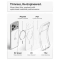 Etui Spigen Ultra Hybrid MagSafe na iPhone 18 Pro Max / 17 Pro Max - przezroczysto-białe