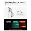 Etui Spigen Ultra Hybrid MagSafe na iPhone 18 Pro Max / 17 Pro Max - przezroczysto-białe