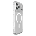 Etui Spigen Ultra Hybrid MagSafe na iPhone 18 Pro Max / 17 Pro Max - przezroczysto-białe