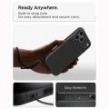 Etui Spigen Ultra Hybrid MagSafe na iPhone 18 Pro / 17 Pro - czarne matowe