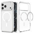 Etui Spigen Liquid Crystal MagSafe na iPhone 18 Pro / 17 Pro - przezroczysto-białe