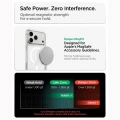 Etui Spigen Liquid Crystal MagSafe na iPhone 18 Pro / 17 Pro - przezroczysto-białe