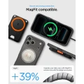 Etui Spigen Rugged Armor MagSafe na iPhone 18 Pro / 17 Pro - szare