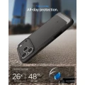 Etui Spigen Rugged Armor MagSafe na iPhone 18 Pro Max / 17 Pro Max - szare