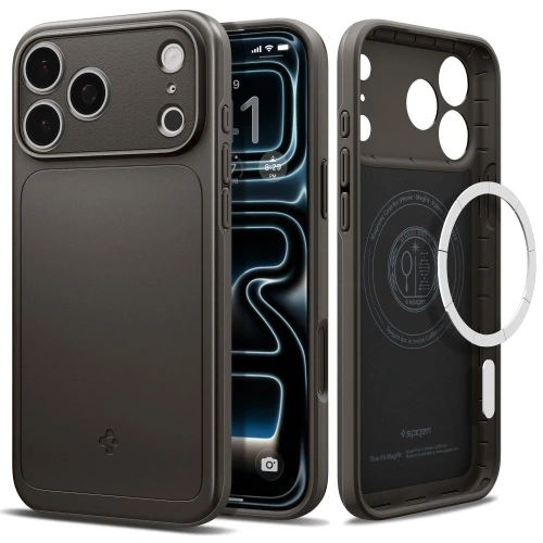 Etui Spigen Thin Fit MagSafe na iPhone 18 Pro Max / 17 Pro Max - czarne