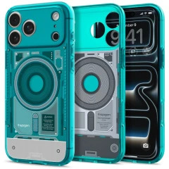 Etui Spigen Ultra Hybrid MagSafe na iPhone 18 Pro / 17 Pro - jasnoniebieskie