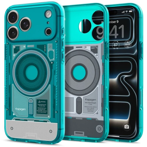 Etui Spigen Ultra Hybrid MagSafe na iPhone 18 Pro / 17 Pro - jasnoniebieskie